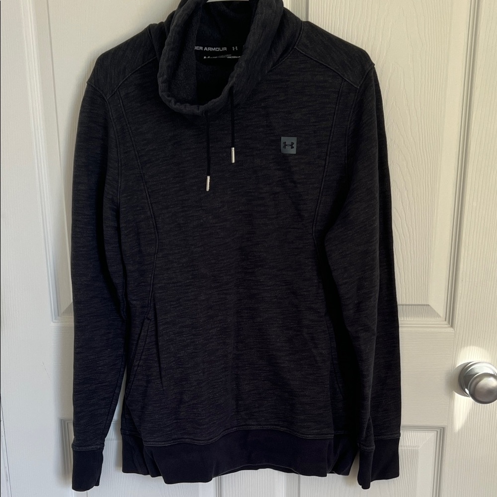 Under Armour Men's Charcoal Cowl neck Sweater